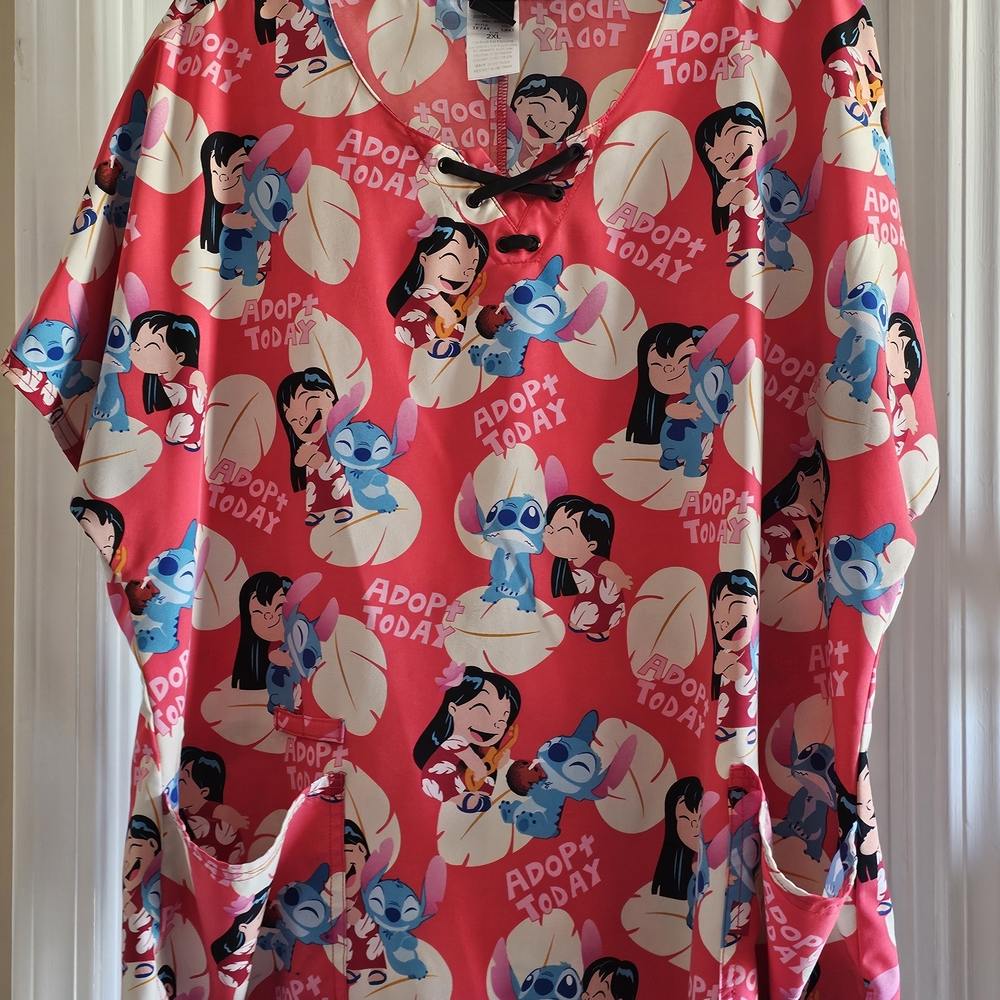 Disney Lilo & Stitch Scrub Top